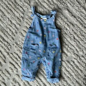 MINI BODEN baby girl overalls